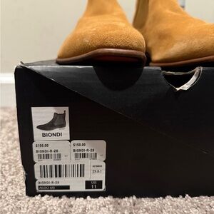 Aldo Camel Suede Ankle Boots